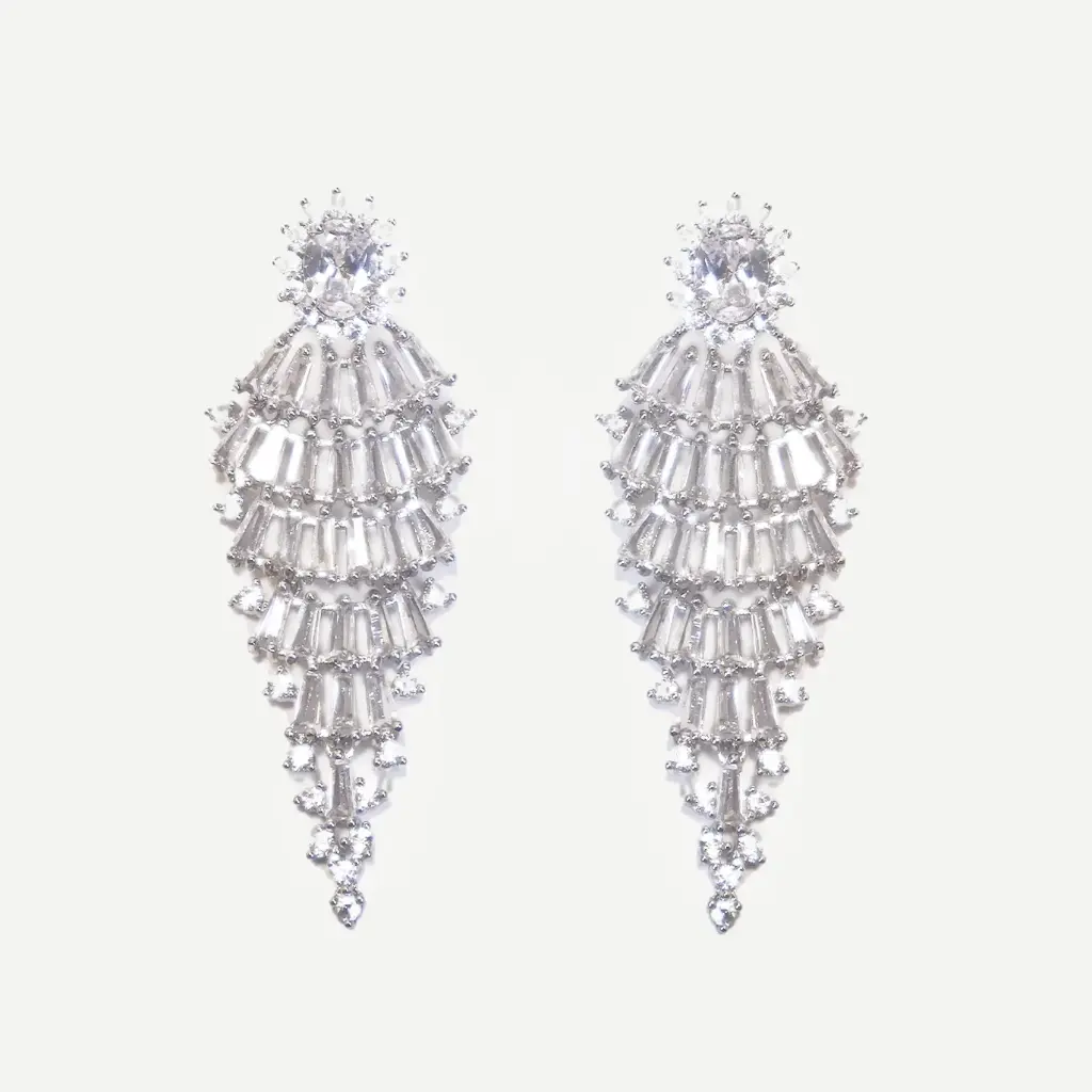 Starlit Crystal Earrings