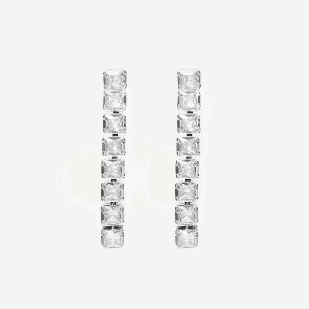 Ice Column Earrings