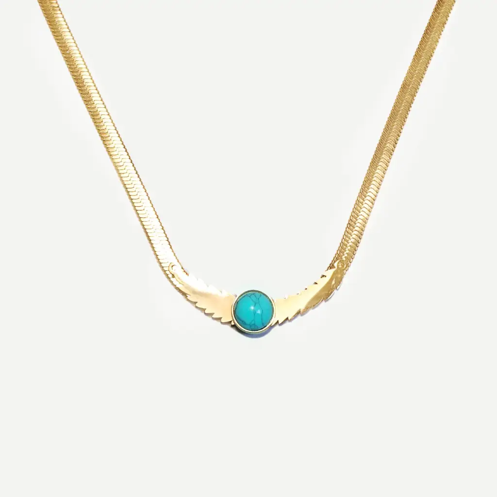 Azure Wings Necklace