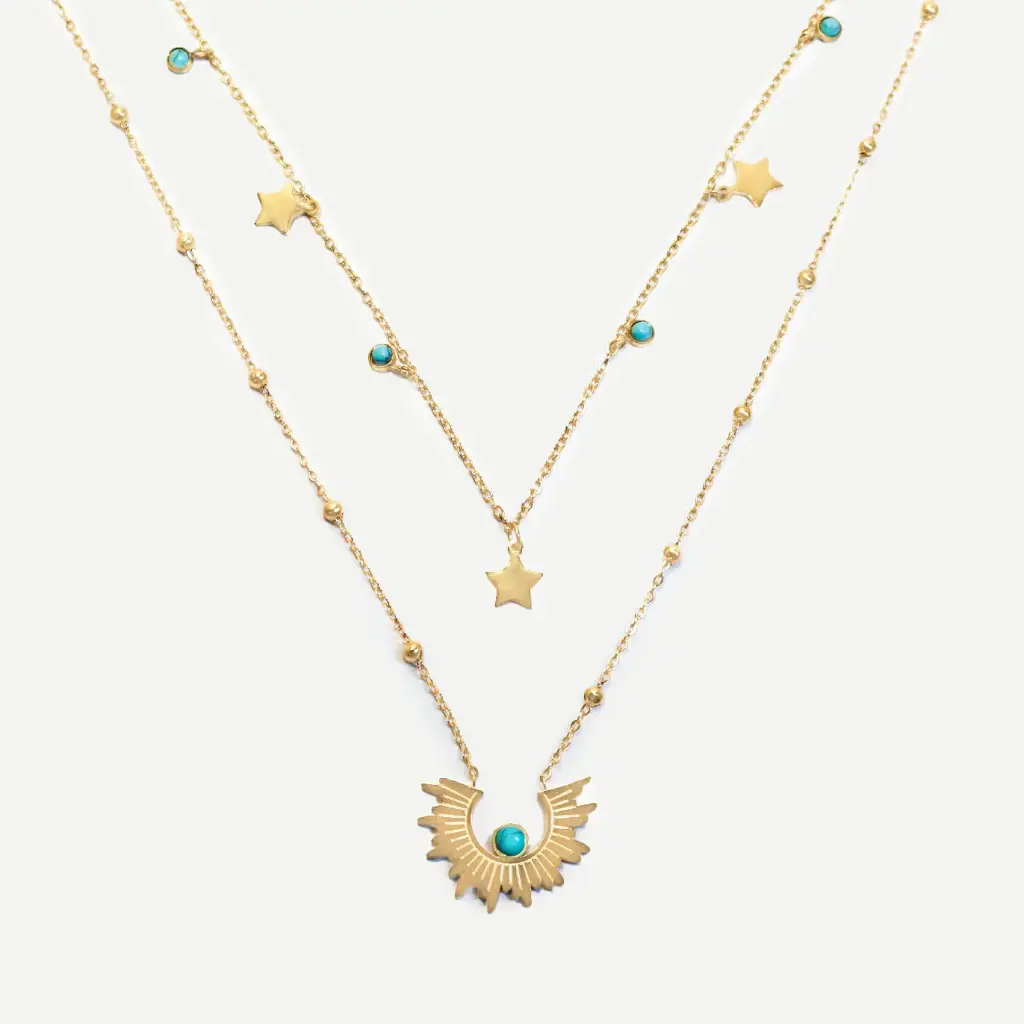 Double Dawn Necklace