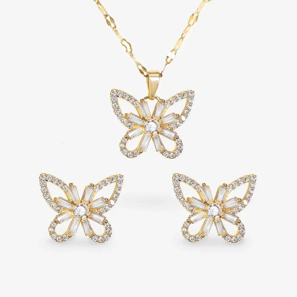 Butterfly Crystal Set