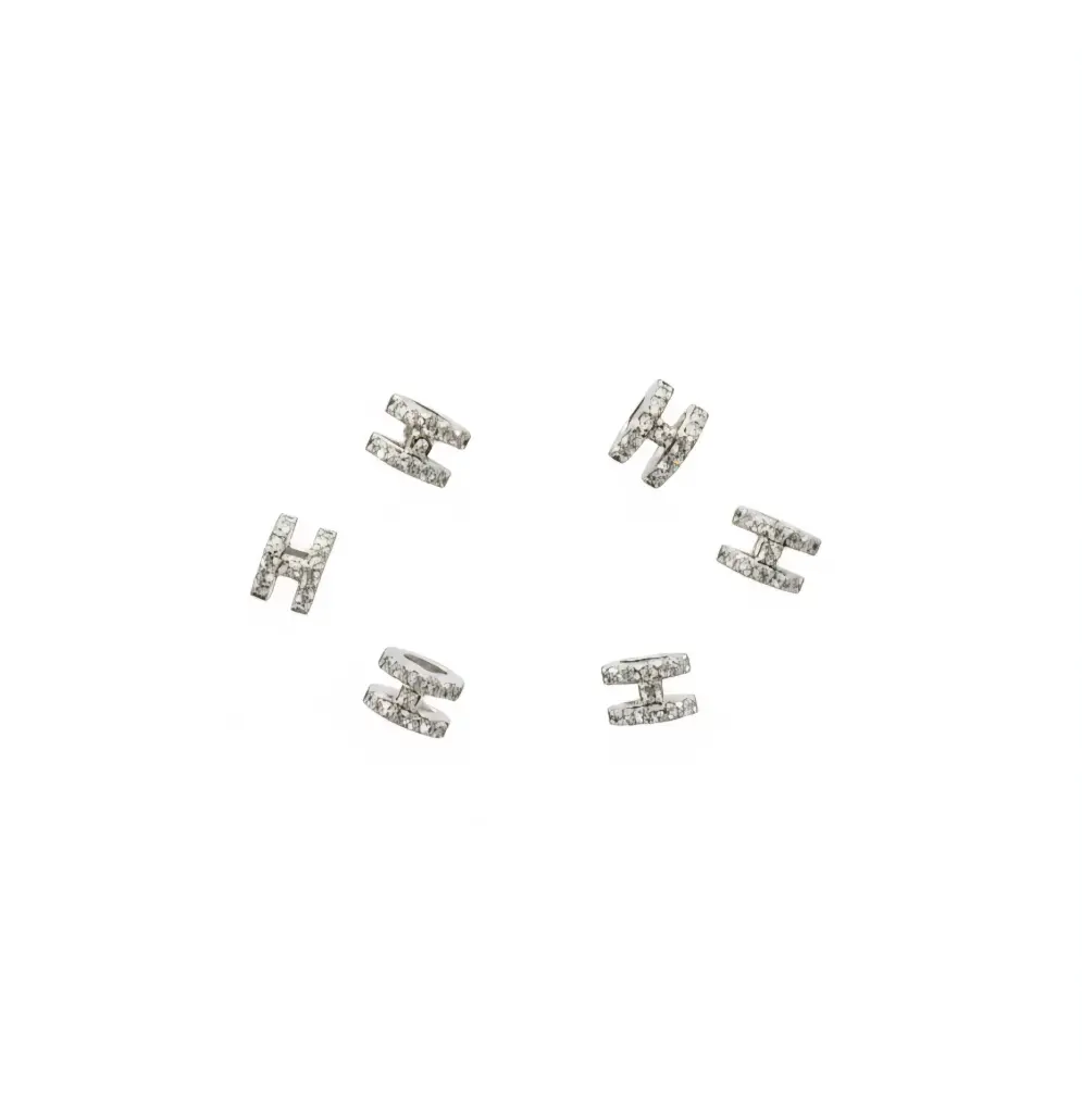 Micro H Sparkle Studs