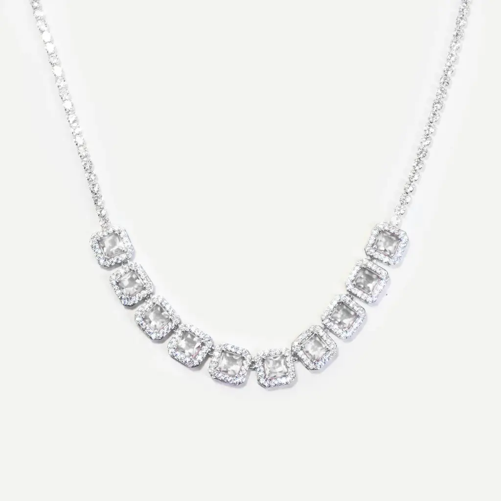 Crystal Tennis Neckalce