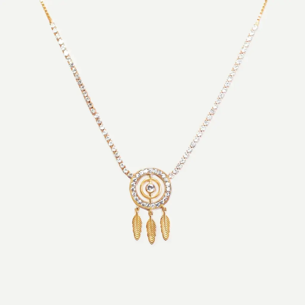 Dream Catcher Tennis Necklace