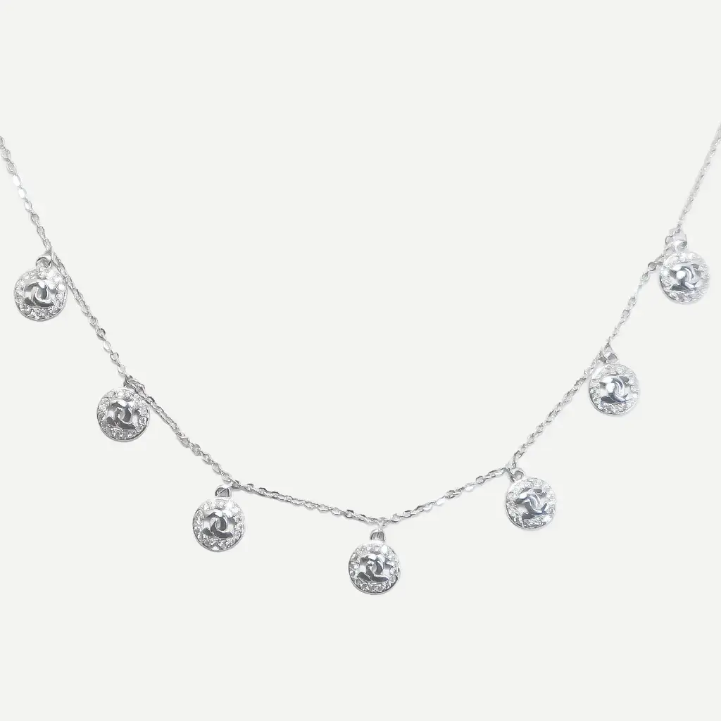 Channel Silver Choker