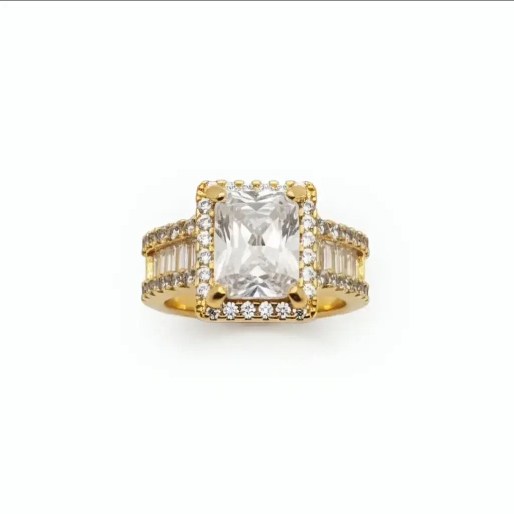 Baguette Boulevard Ring