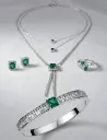 Green Crystal Set