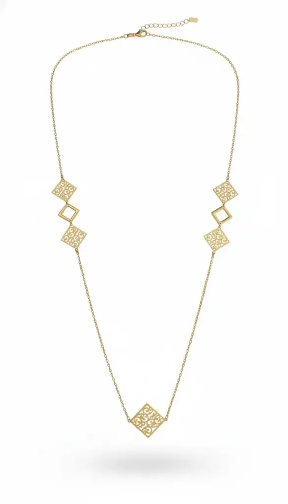 Quadra Link Necklace