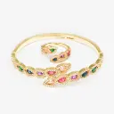Multicolor Mingle Bracelet & Ring