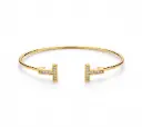 Golden T Cuff