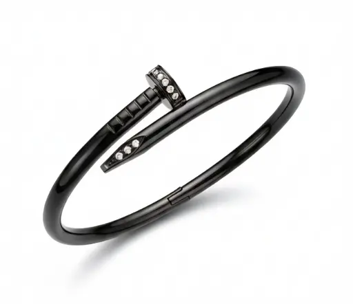 Black Nail Bracelet