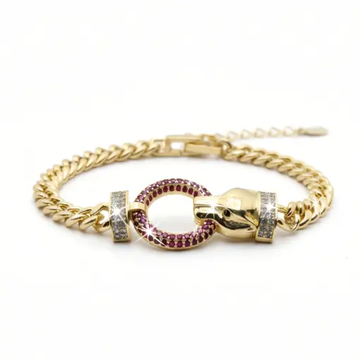 Pink Panthere Bracelet