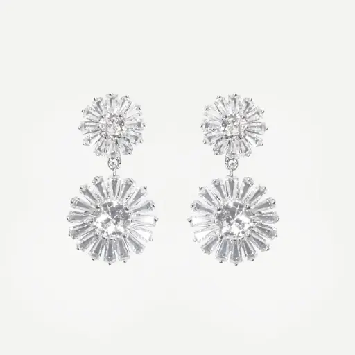 Ice Zircon Earrings