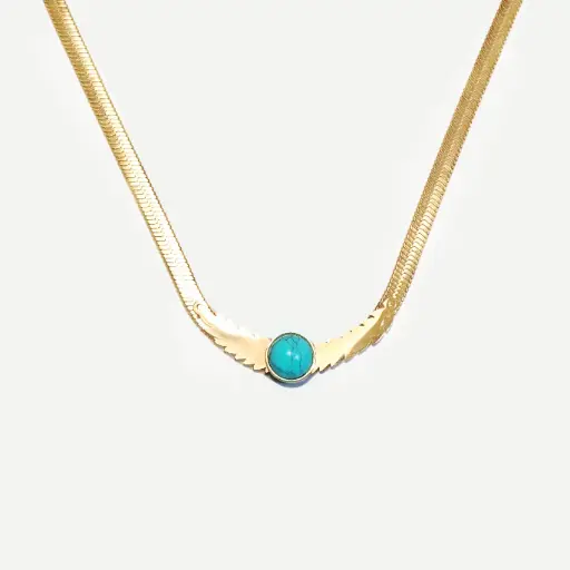 Azure Wings Necklace