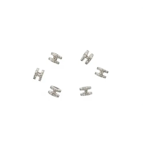 Micro H Sparkle Studs