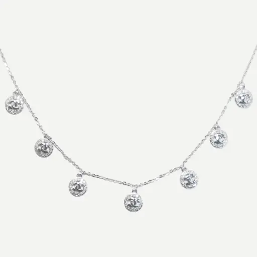 Channel Silver Choker